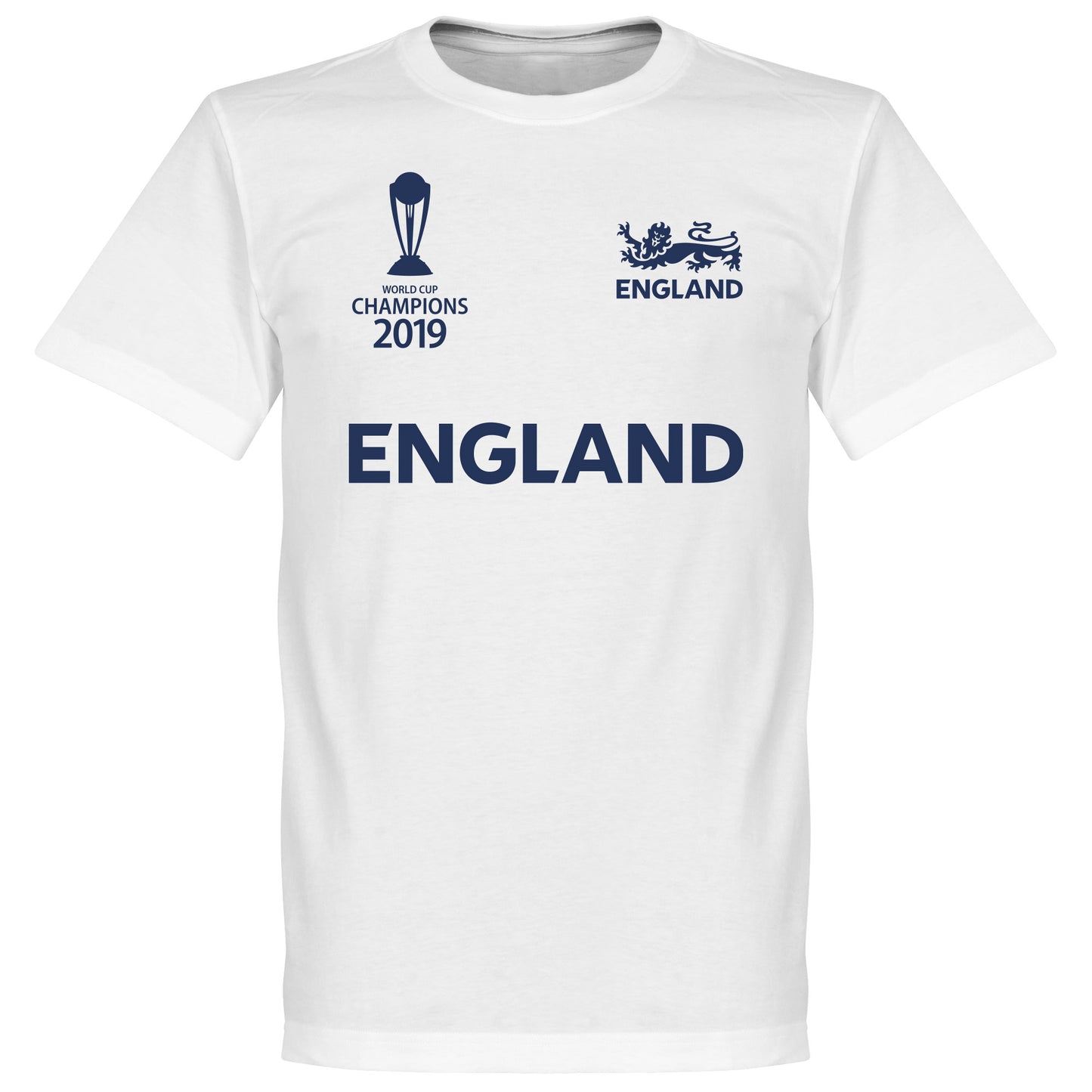 England Cricket World Cup Winners KIDS T-shirt - White