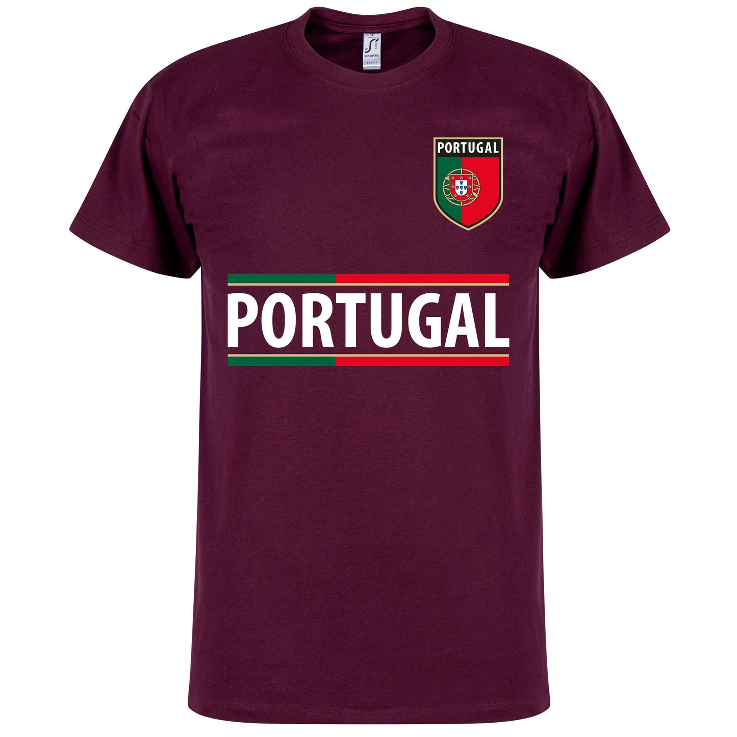 Portugal 2022 Team Ronaldo 7 T-shirt - Maroon