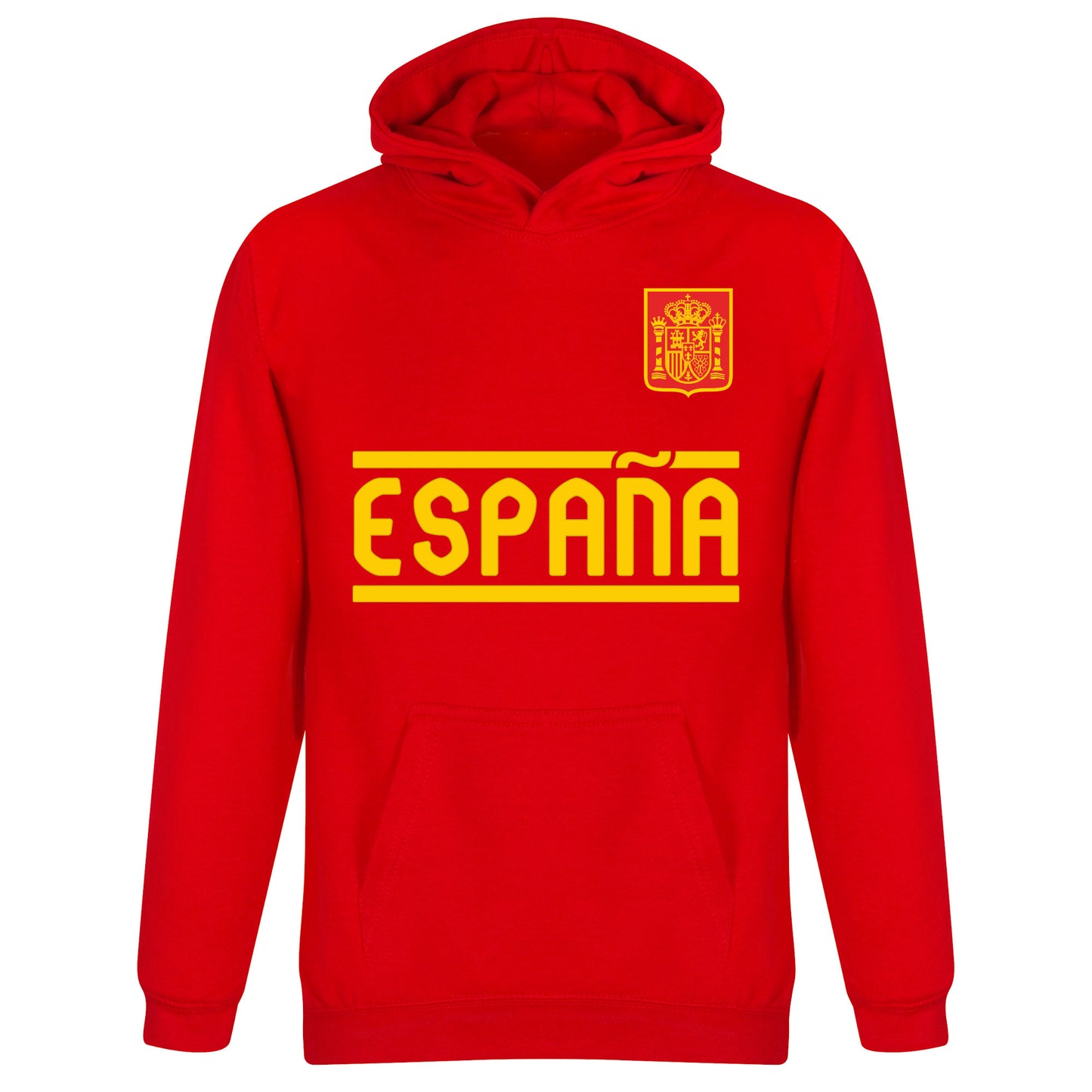 Spain 2024 Team Lamine Yamal 19 KIDS Hoodie - Red