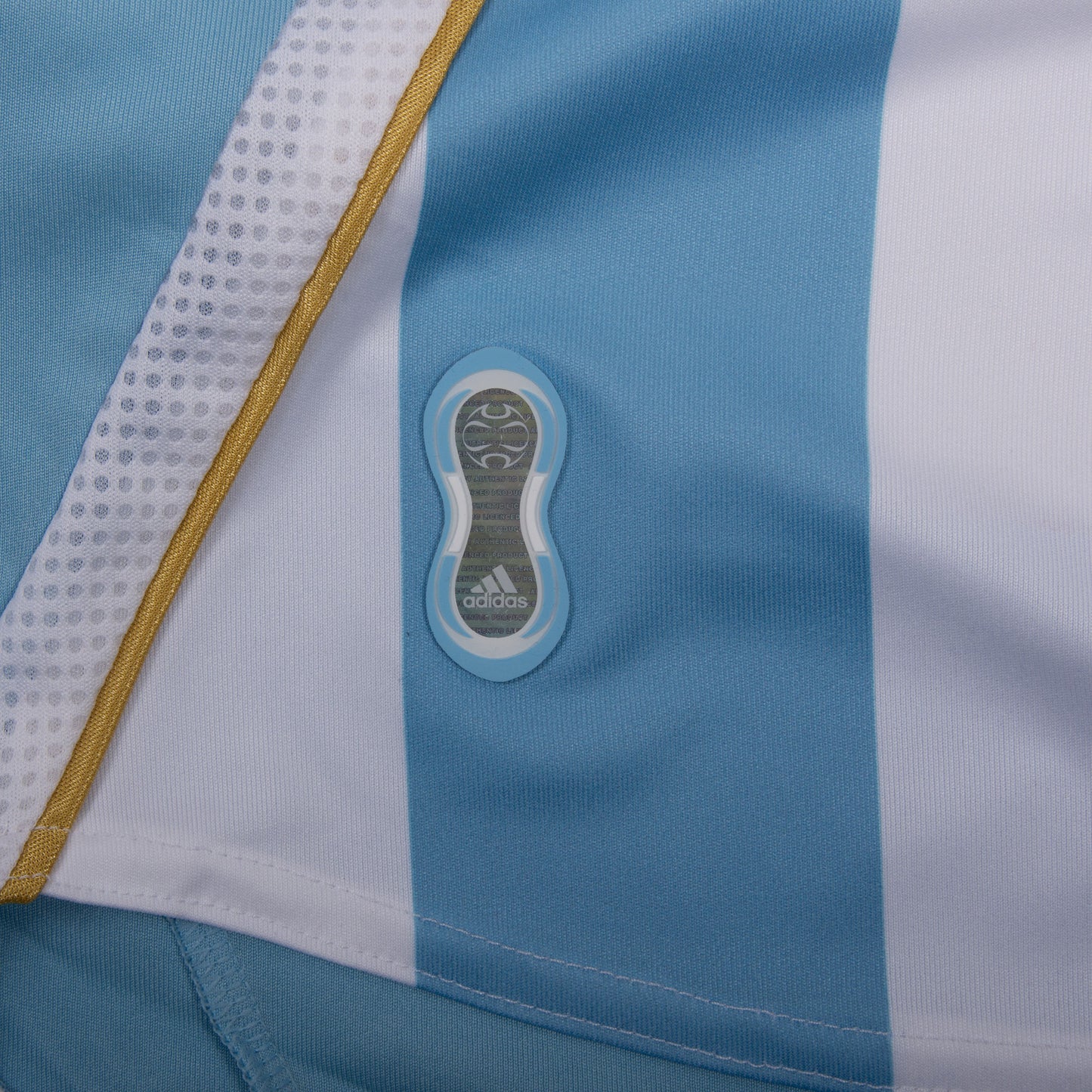 adidas Argentina Reissue Home Saviola 7 Shirt 2006 (Retro Flex Printing)