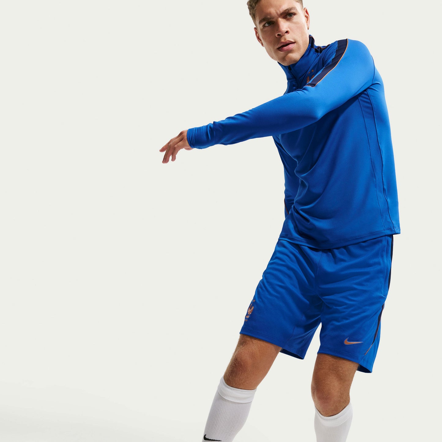 Nike France Dri-Fit Strike Shorts - Royal Blue - 2026-2027