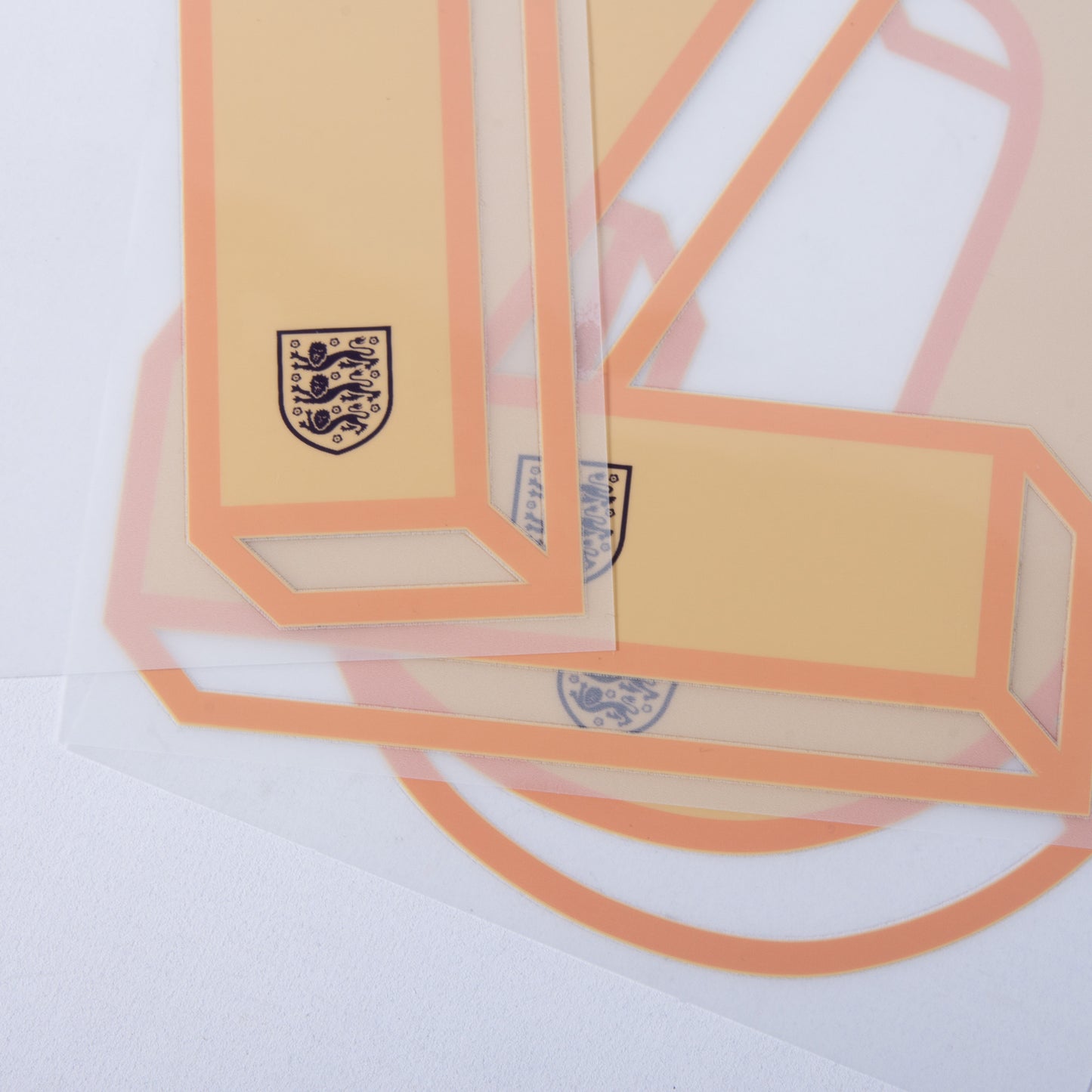 24-25 England Away Adult Player Number Set (265mm/107mm)