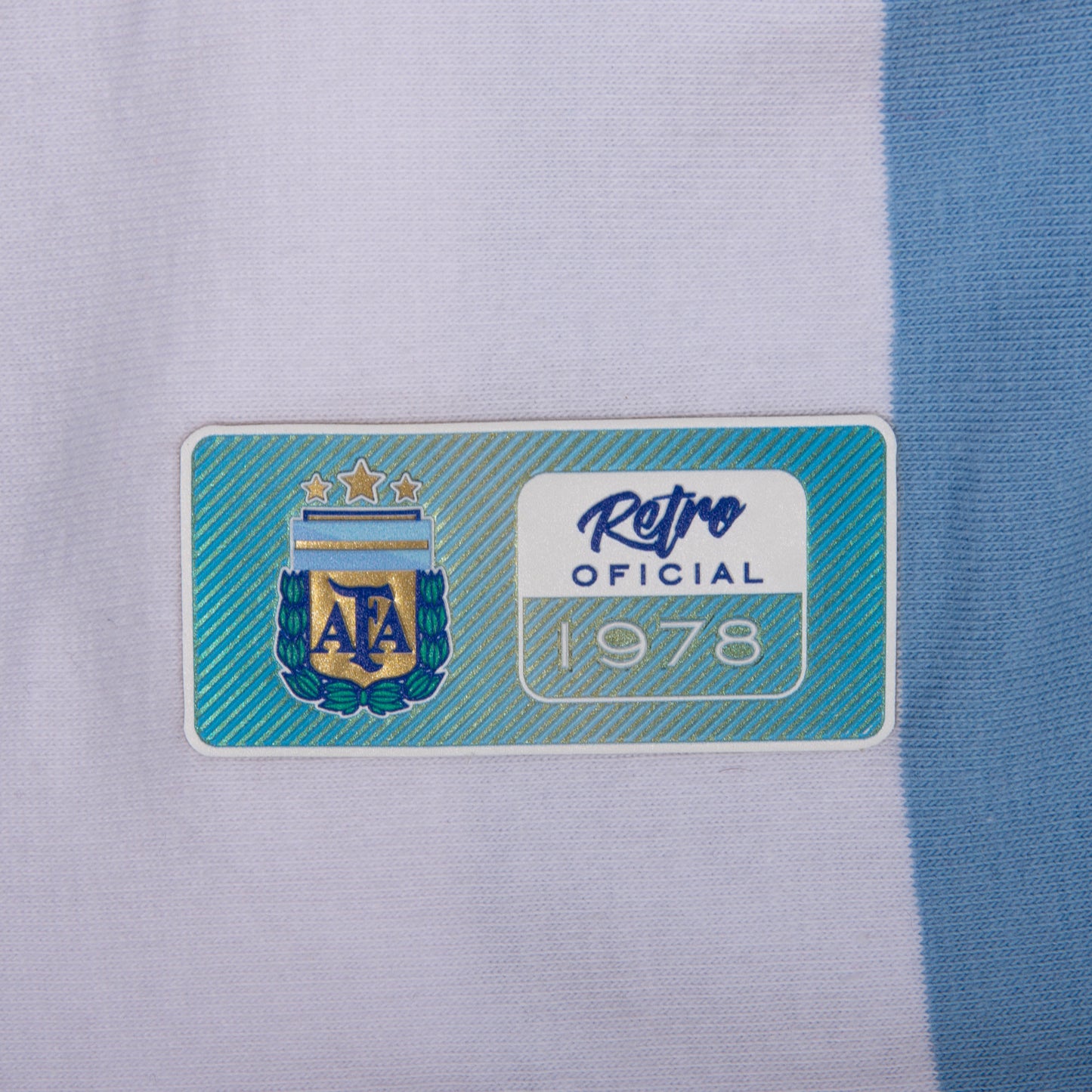 Argentina Home Retro No.10 (Kempes) Shirt 1978 (Retro Flock Printing)