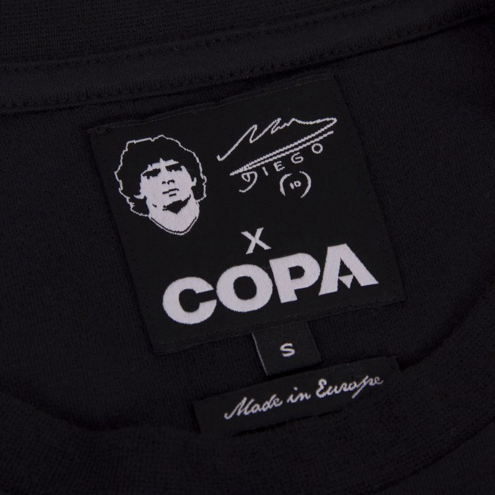Maradona X Copa Argentina Football Sticker T-shirt