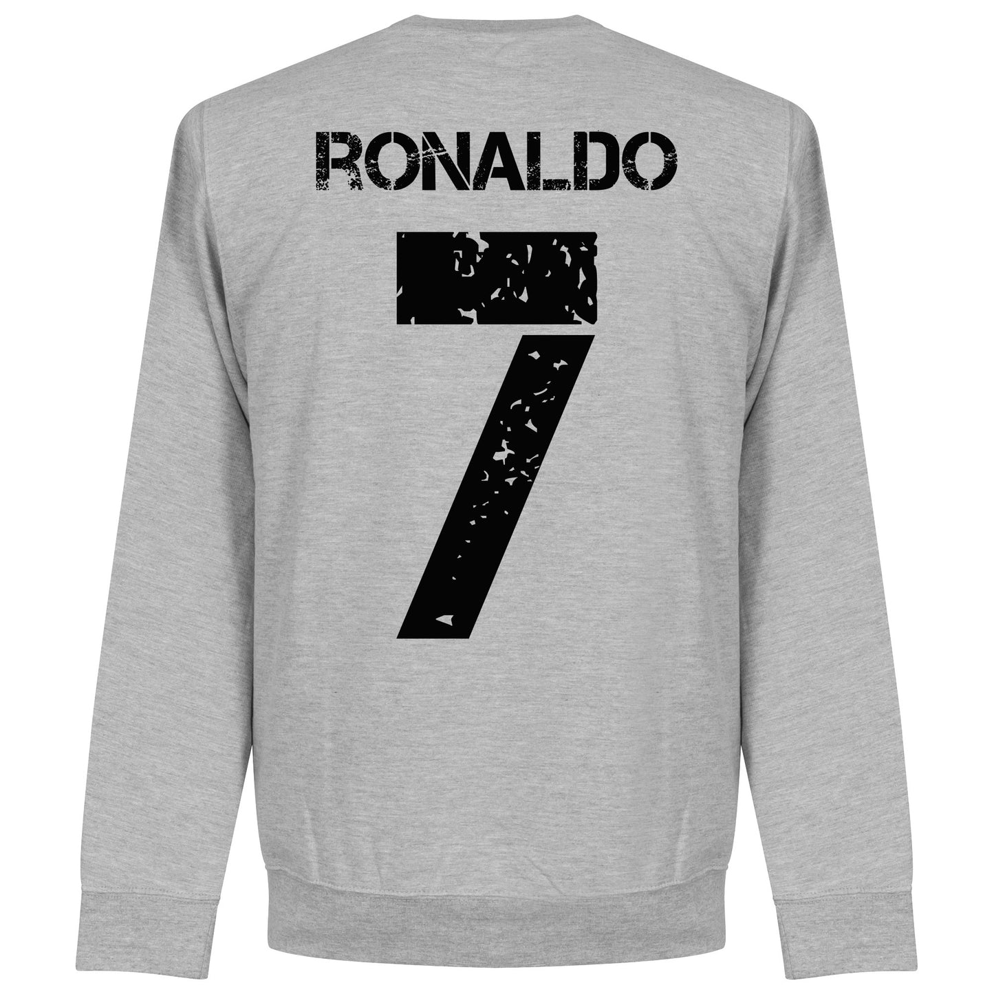 Ronaldo 7 Portugal Flag Sweatshirt - Grey