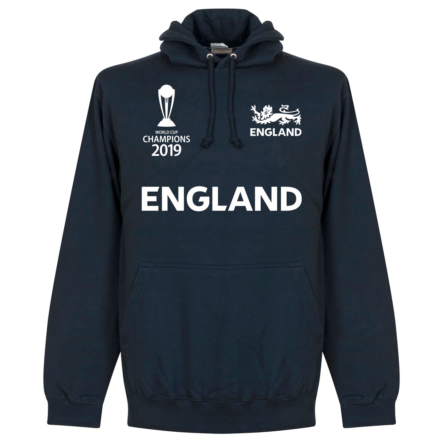 England Cricket World Cup Winners Squad Hoodie - Navy