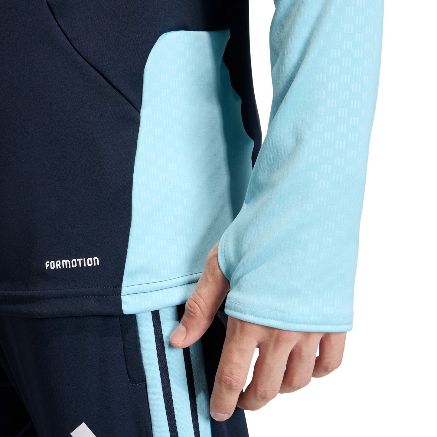 adidas Argentina Training 1/4 Zip L/S Training Top (Formotion) - Navy - 2026-2027