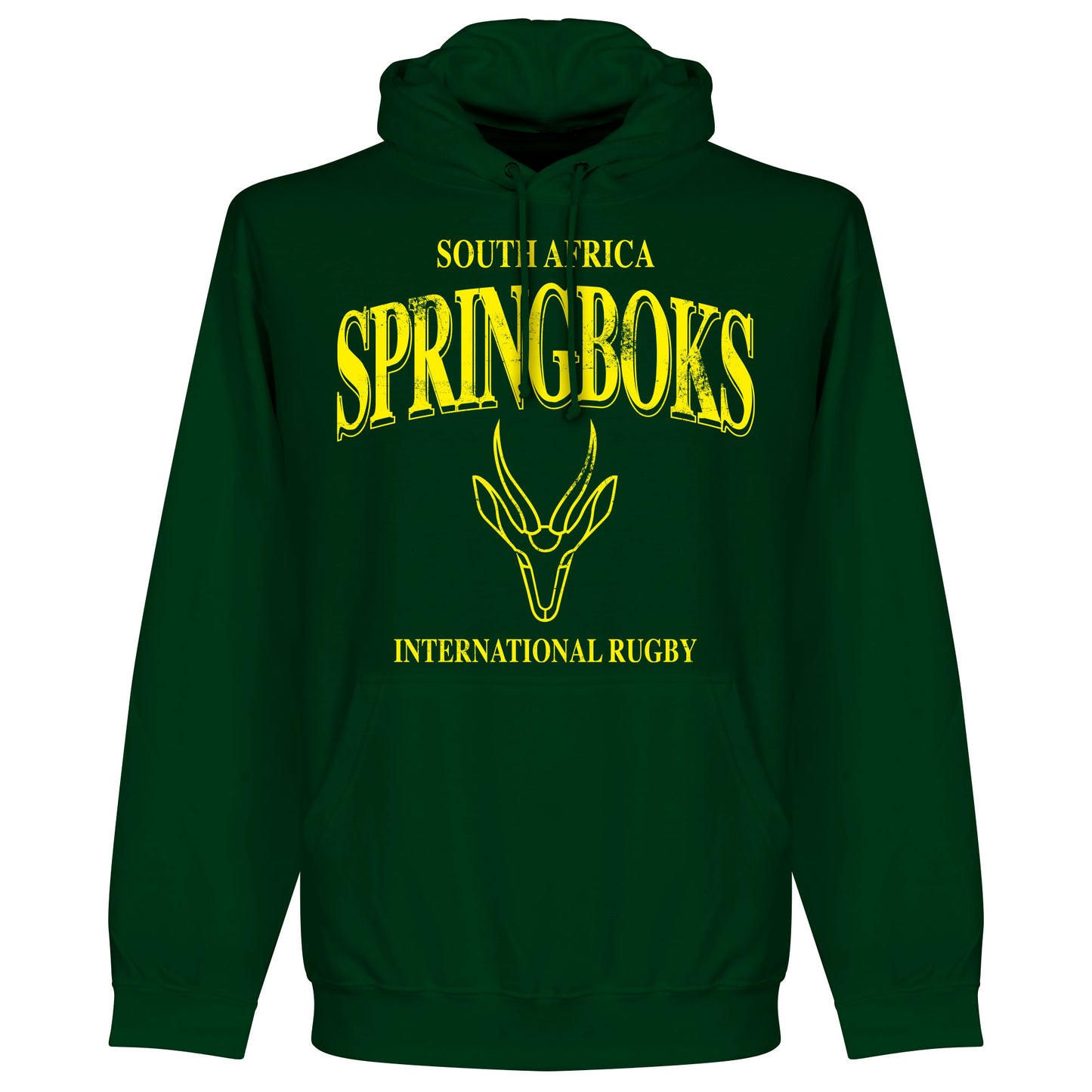 South Africa Springboks KIDS Rugby Hoodie - Bottle Green