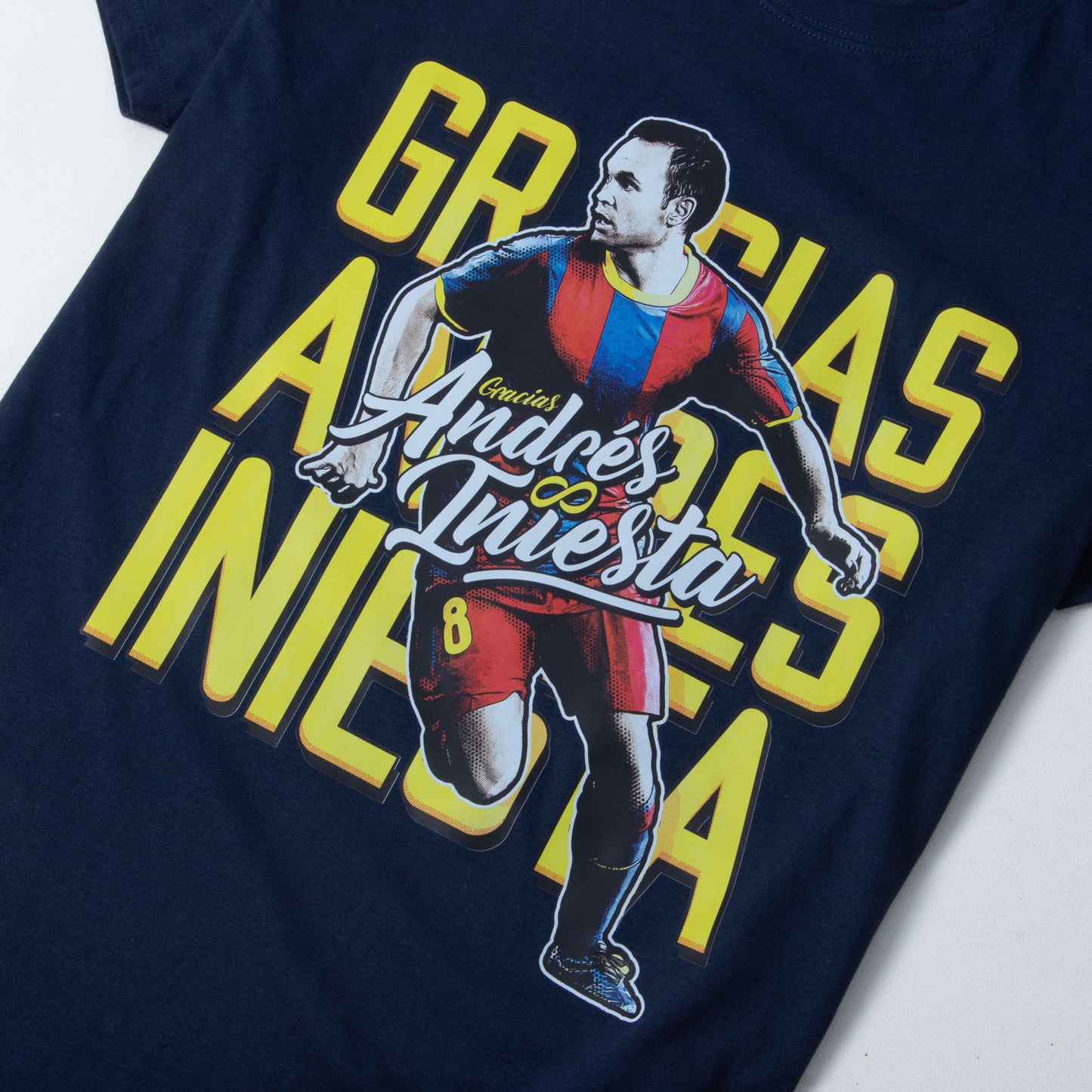Gracias Iniesta T-shirt - Navy