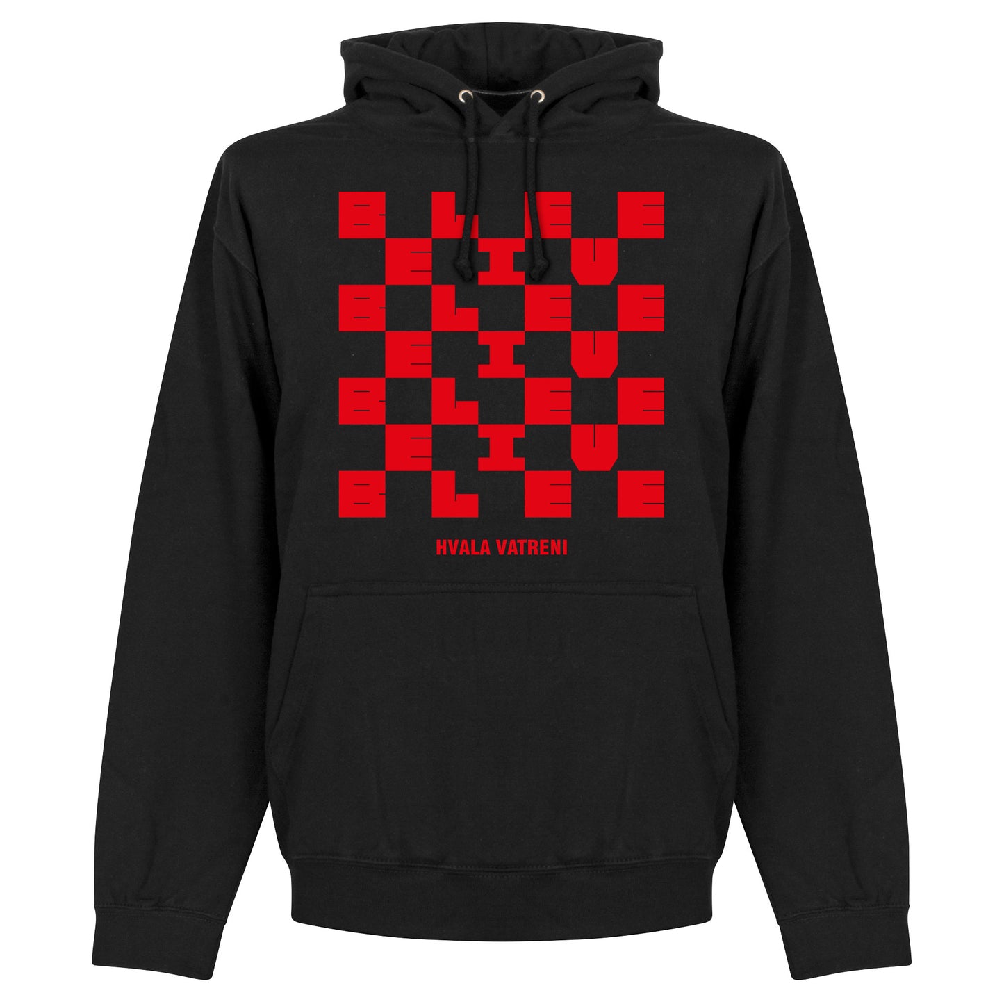 Croatia Hvala Vatreni Homecoming Kids Hoodie - Black