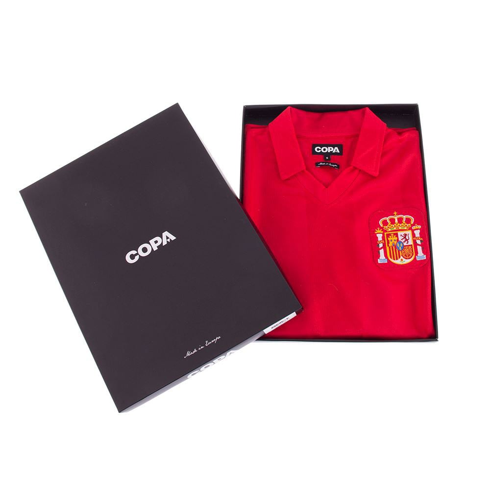 Copa Spain Home No.11 Retro Shirt Euro 1984 (Retro Flock Printing)