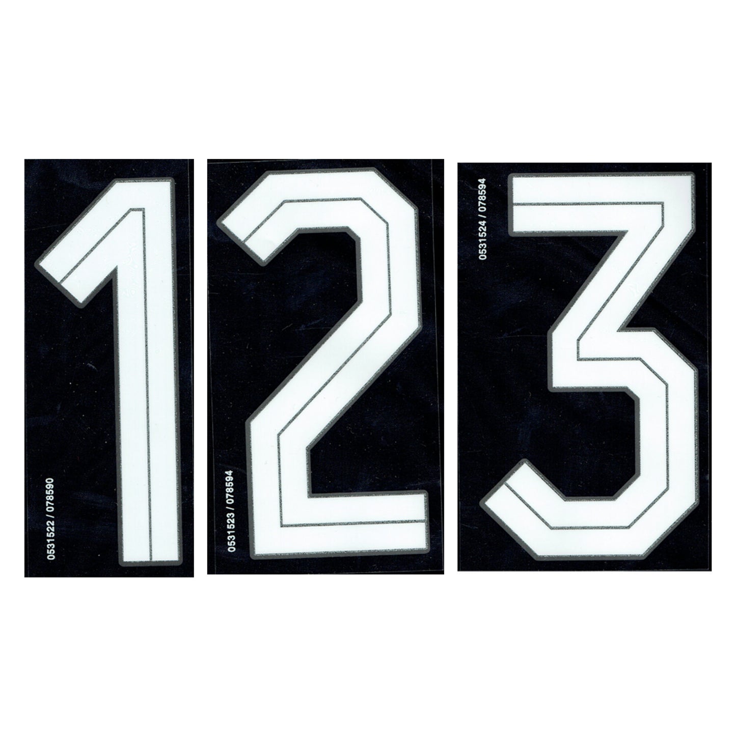 24-25 Holland Away Official Front Numbers (105mm)