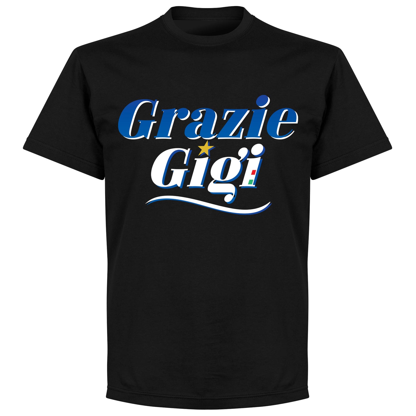 Grazie Gigi Honours T-shirt - Black