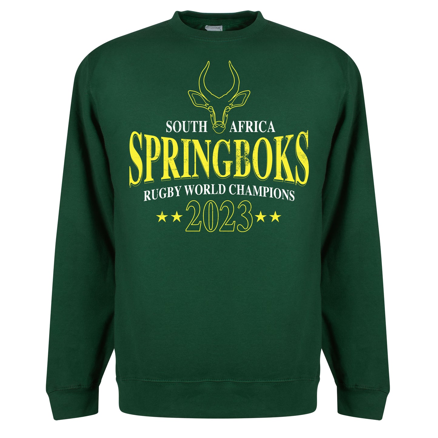 South Africa 2023 Rugby Champions Sweatshirt - Bottle Green