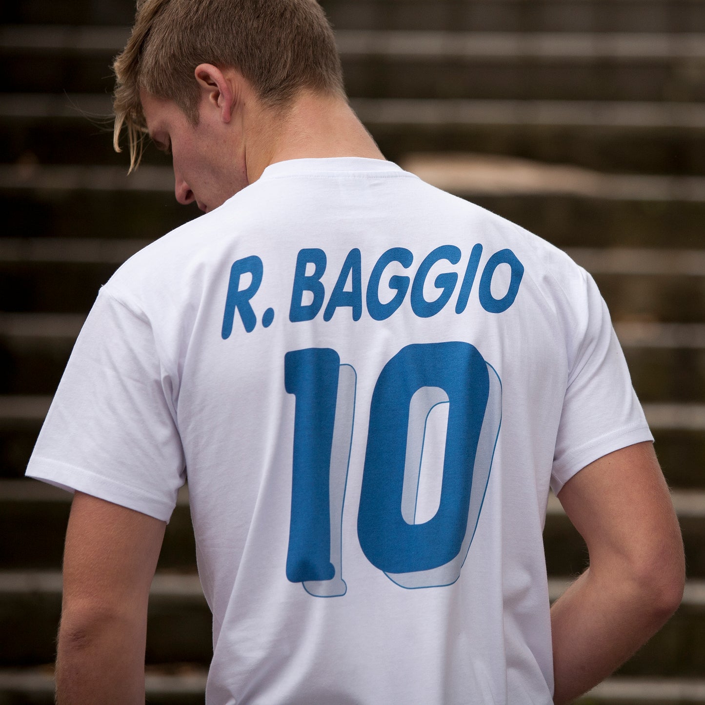 R. Baggio 1994 Away T-shirt - White
