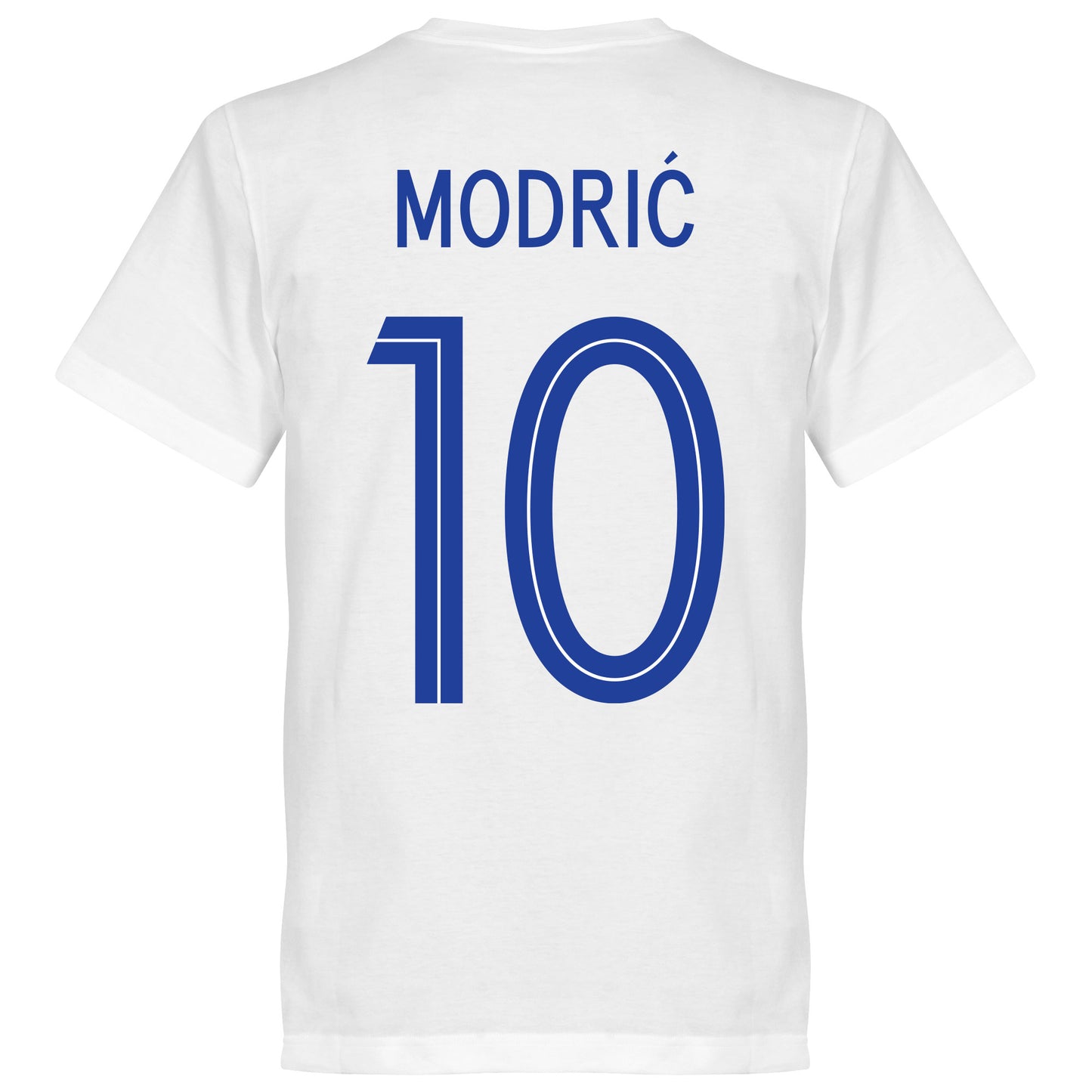 Croatia Modric 10 2018 Golden Ball Winner T-Shirt - White