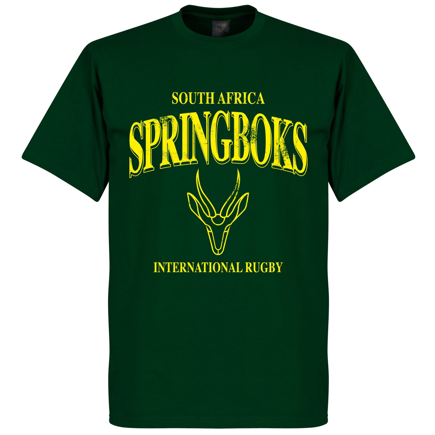 South Africa Springboks Rugby T-Shirt - Bottle Green