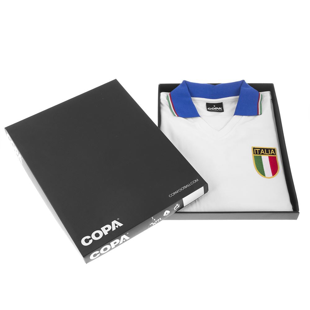 Copa Italy Away R.Baggio 10 Retro Shirt 1982 (World Cup ’94 Retro Flex Printing)