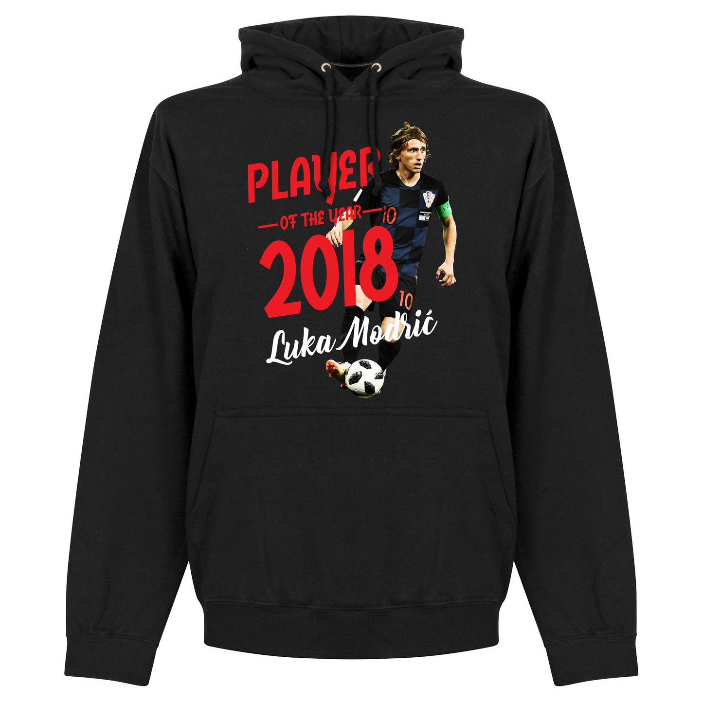 Modric 10 Player of the Year 2018 Hoodie - Black