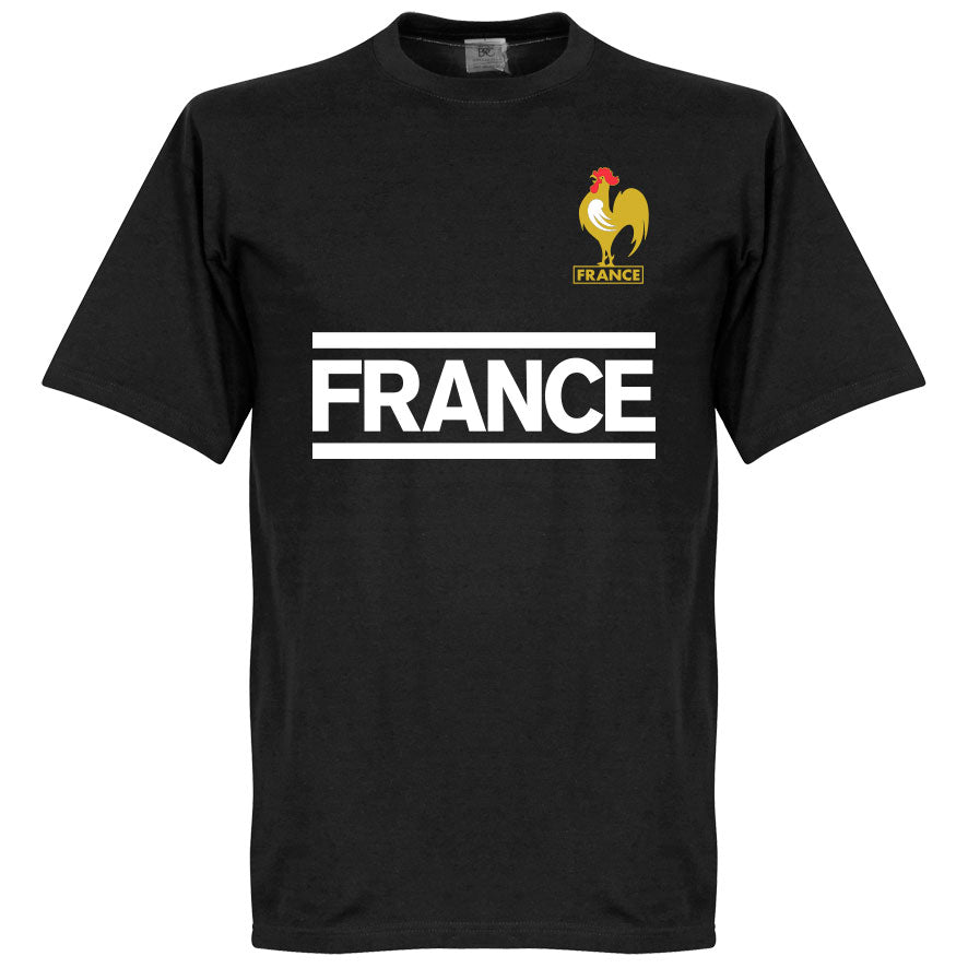 France Barthez Team T-Shirt - Black