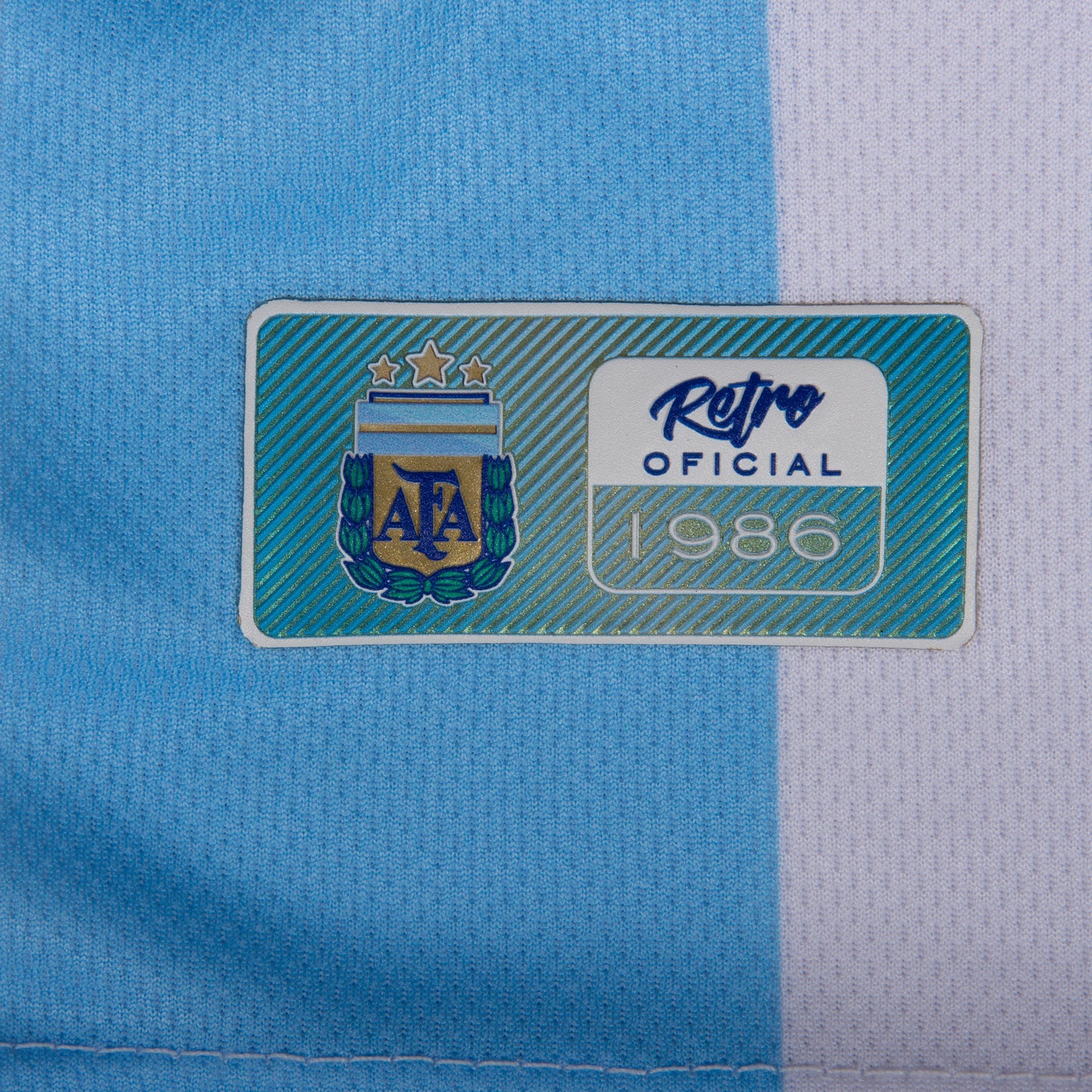 Argentina Home Retro No.10 (Maradona) KIDS Jersey 1986 (Retro Flock Printing)