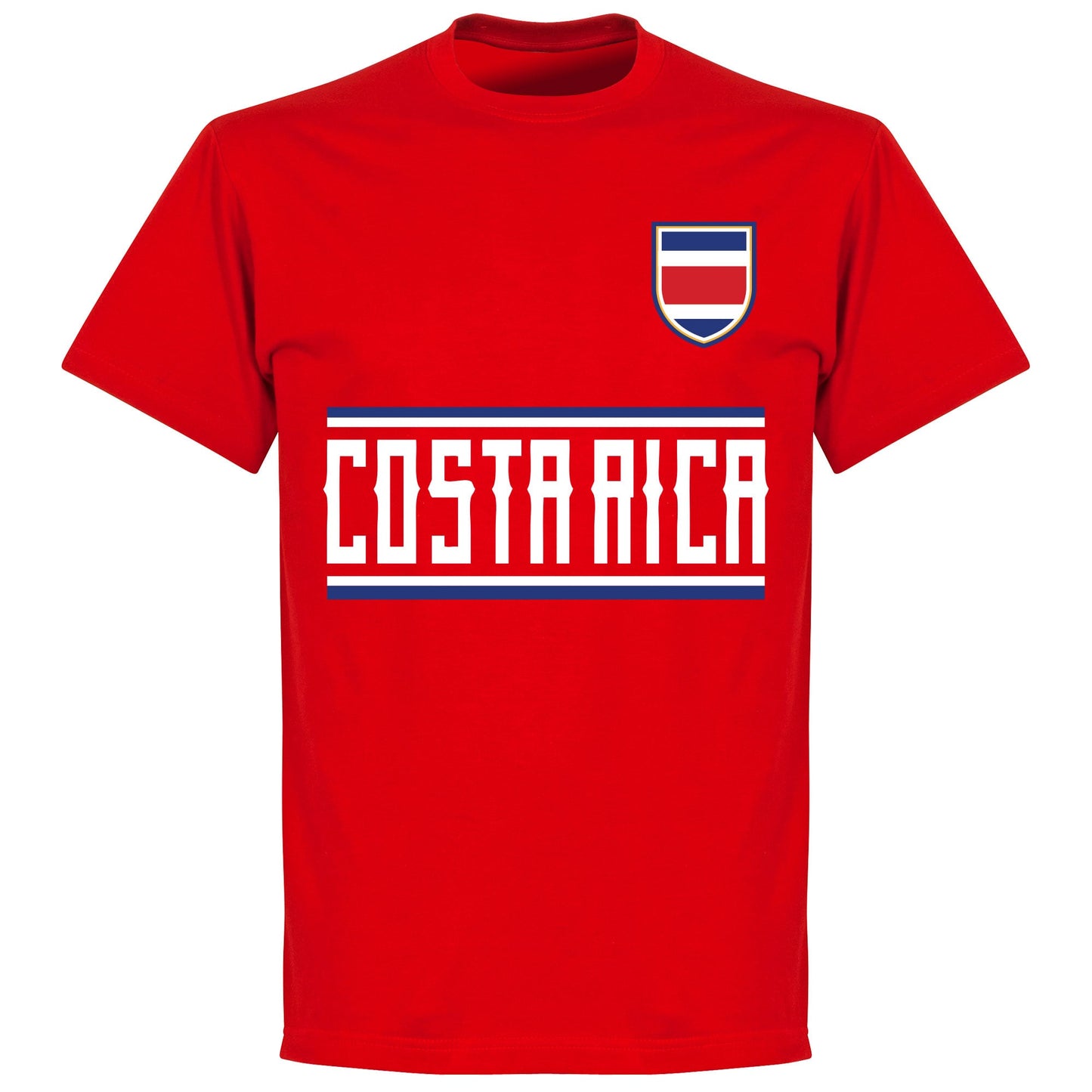 Costa Rica Team Ruiz B. 10 T-shirt - Red