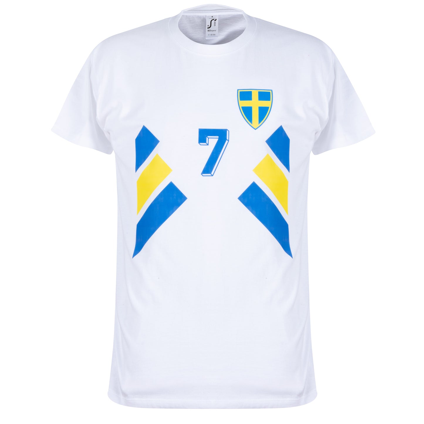 Sweden 1994 Larsson 7 Retro T-shirt - White