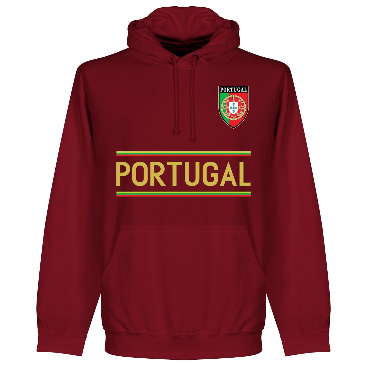 Portugal Team Hoodie - Maroon