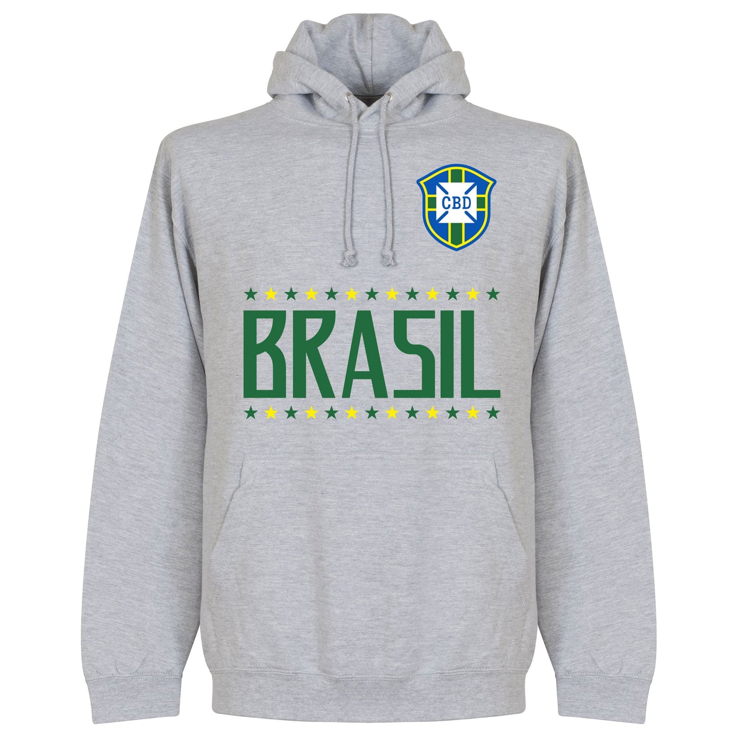 Brazil G. Jesus 9 Team Hoodie - Grey