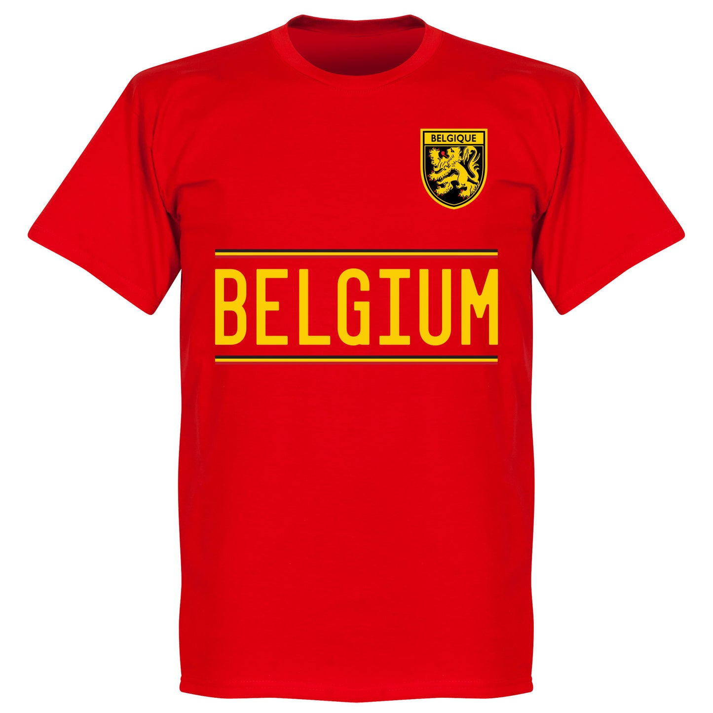 Belgium De Bruyne 7 Team T-shirt - Red