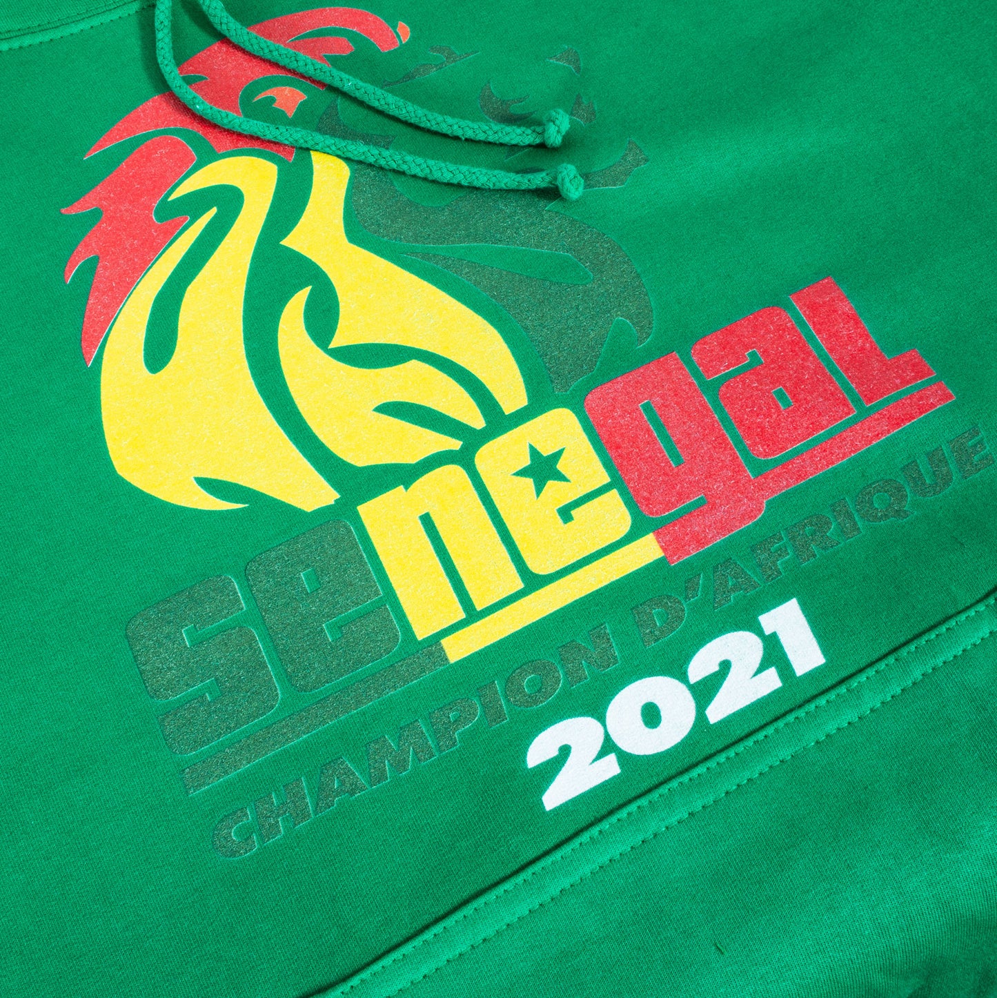 Senegal 2021 Winners Mané 10 Hoodie - Green