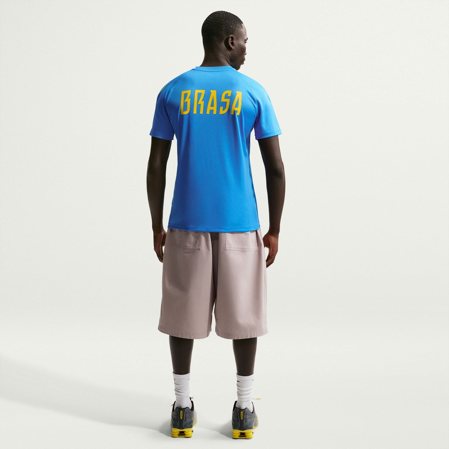 Nike Brazil Dri-Fit Strike S/S Top - Blue - 2026-2027