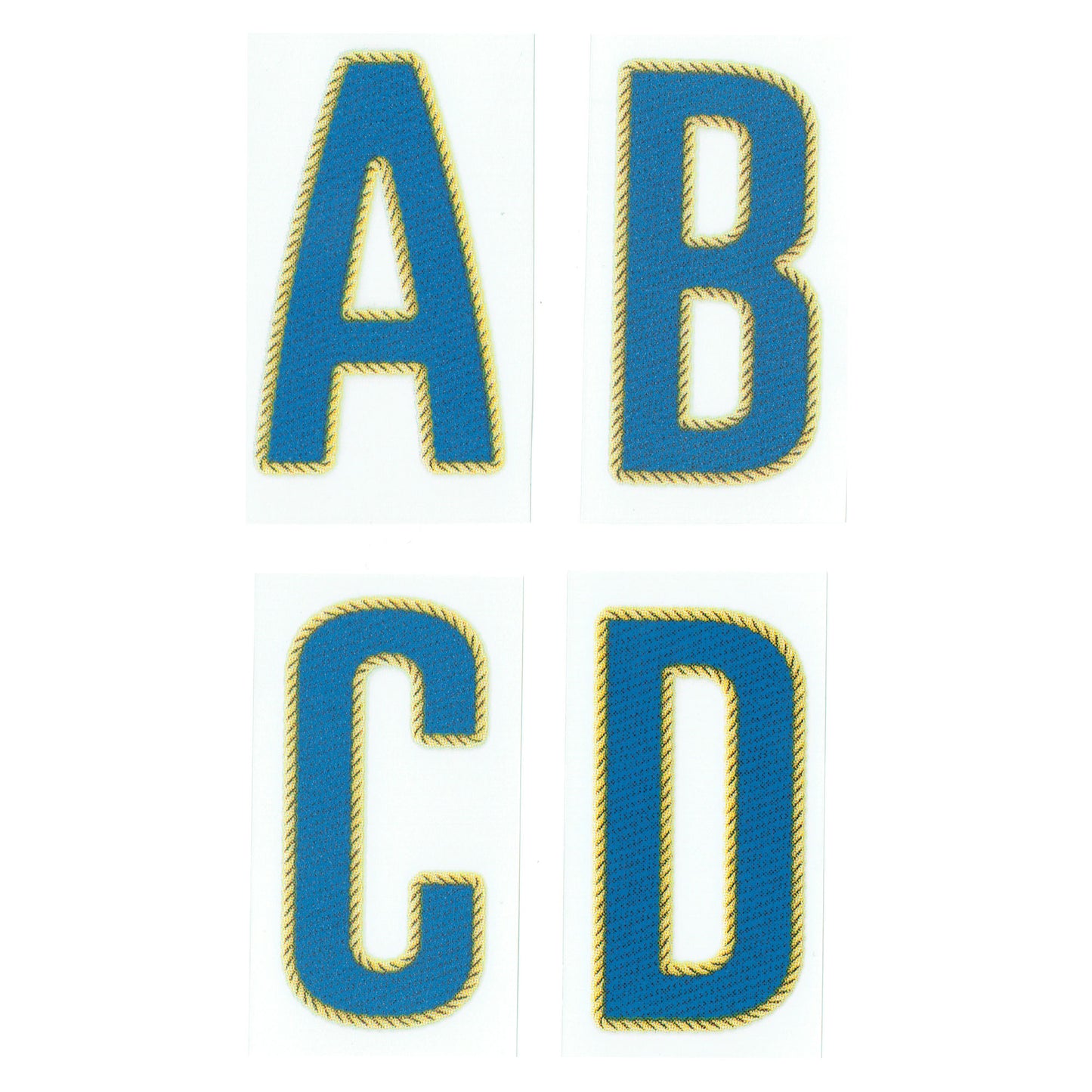 14-15 Italy Away Official Loose Letter Transfers - 55mm