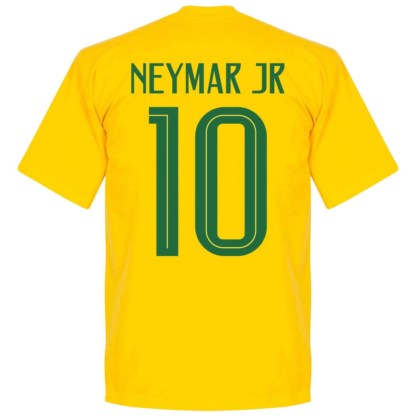 Brazil Neymar Jr 10 Team KIDS 10 T-shirt - Yellow