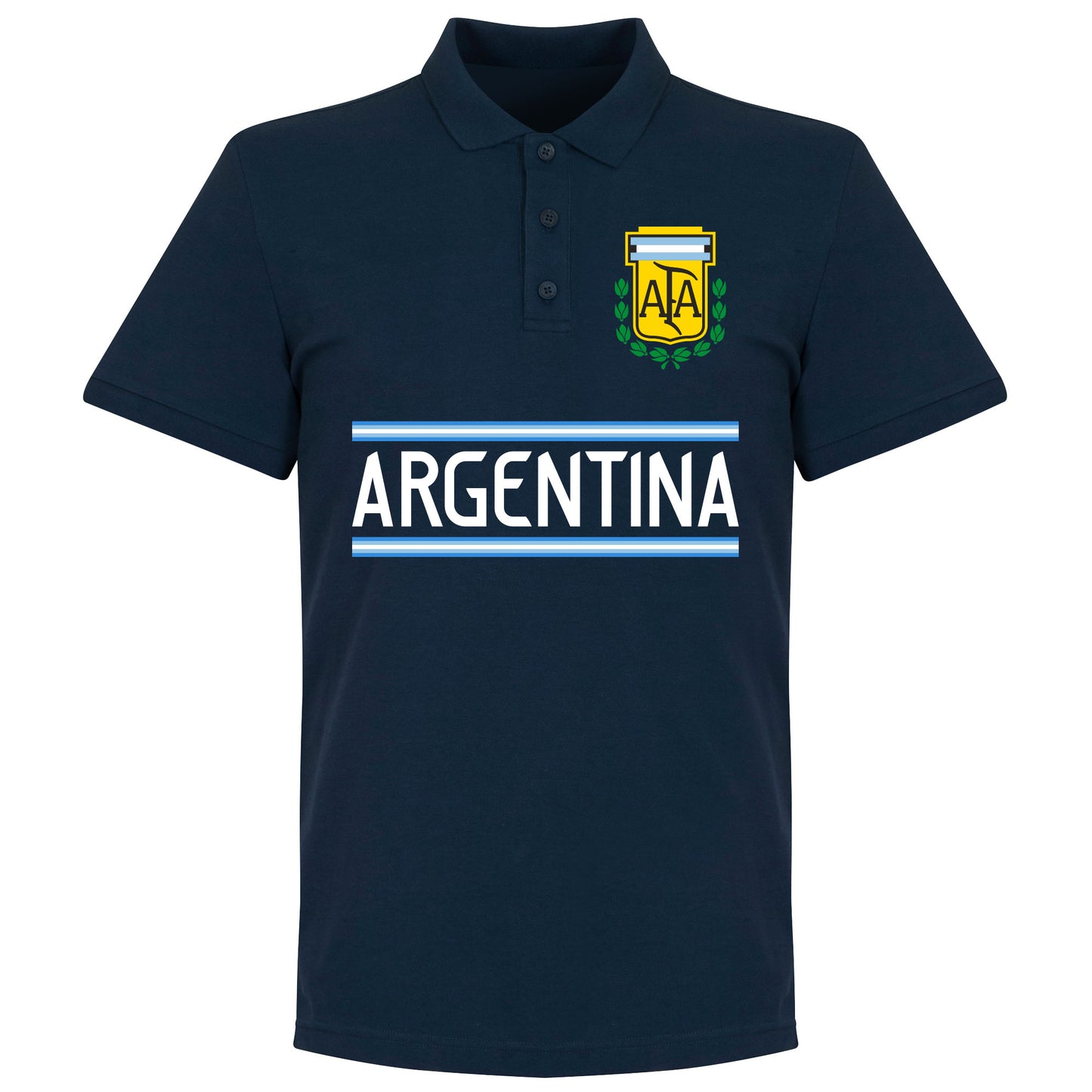 Argentina Messi 10 Team Polo Shirt - Navy