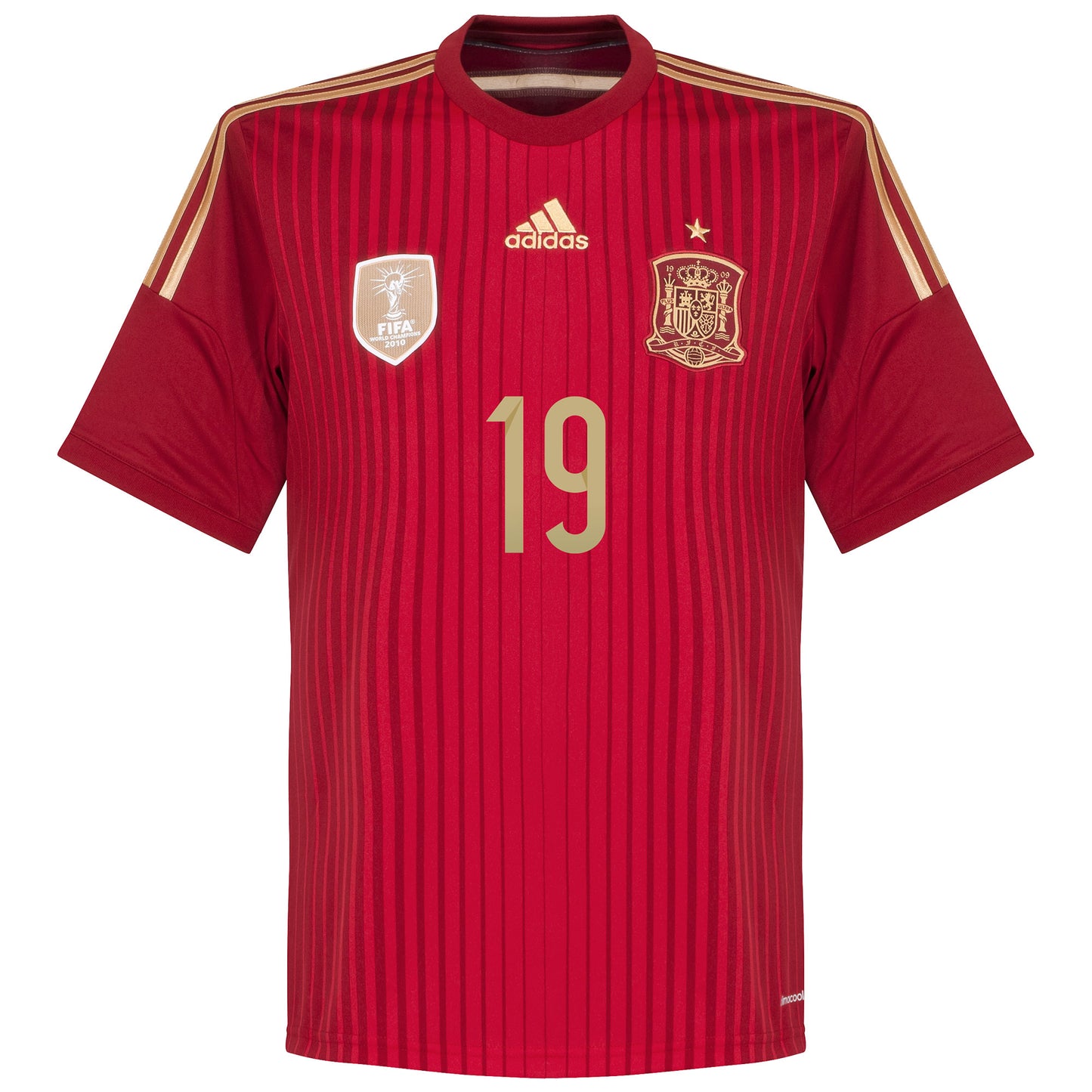 Spain Home Diego Costa Shirt 2014 2015