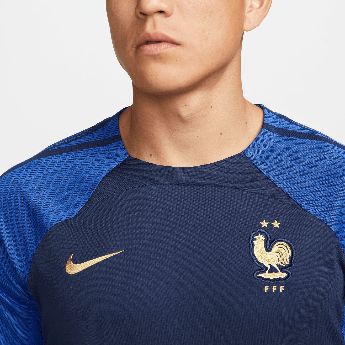 Nike France Dri-Fit Strike Top - Navy 2022-2023