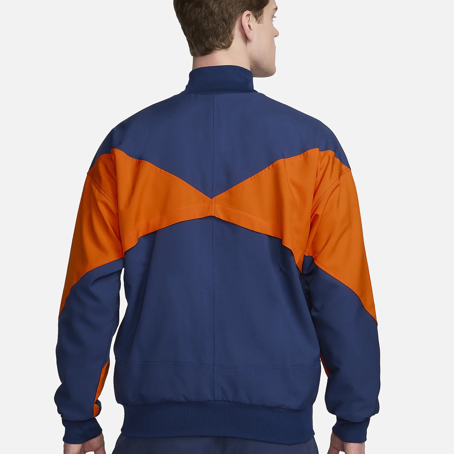 Nike Holland Dri-Fit Strike Anthem Jacket - Blue Void/Safety Orange/White - 2024-2025