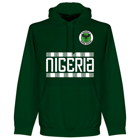 Nigeria Team Hoodie - Bottle Green