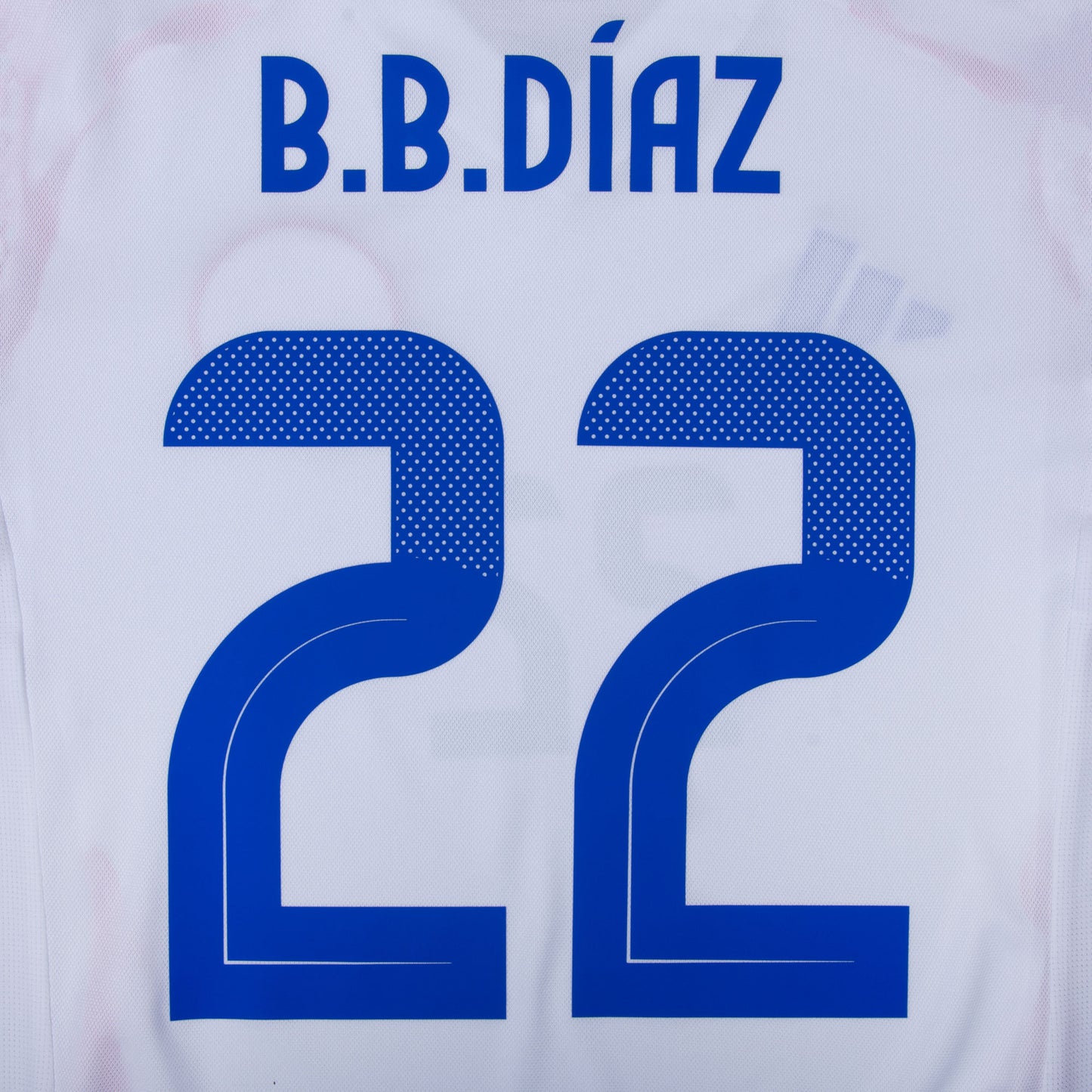 adidas Chile Away B.B Díaz 22 Shirt 2024-2025 (Official Printing)