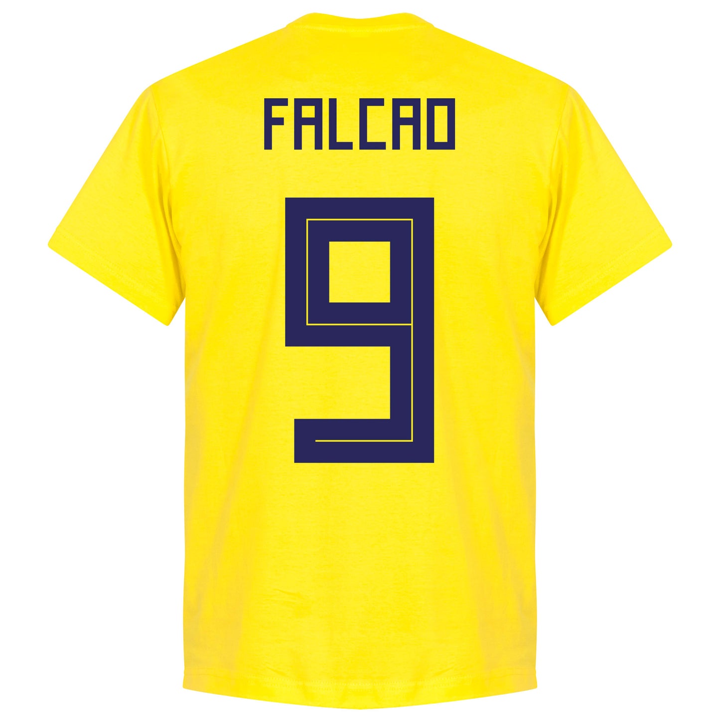Colombia Falcao 9 Team T-Shirt - Yellow