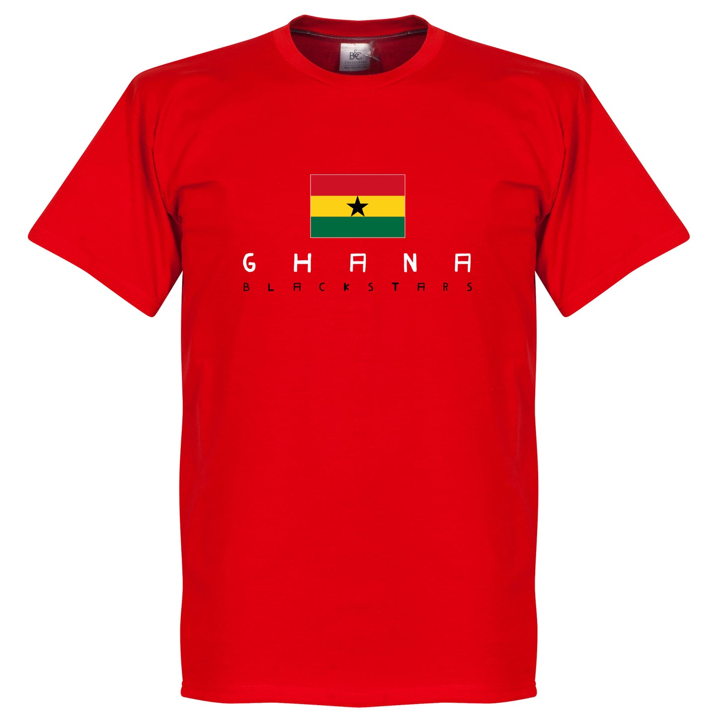 Ghana Black Stars Flag T-shirt - Red