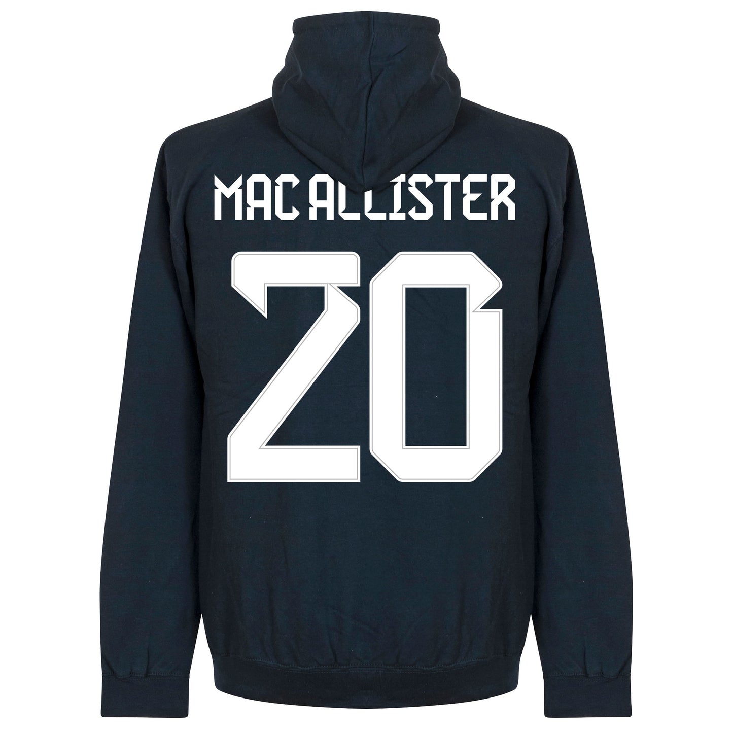 Argentina Mac Allister 20 Team Hoodie - Navy
