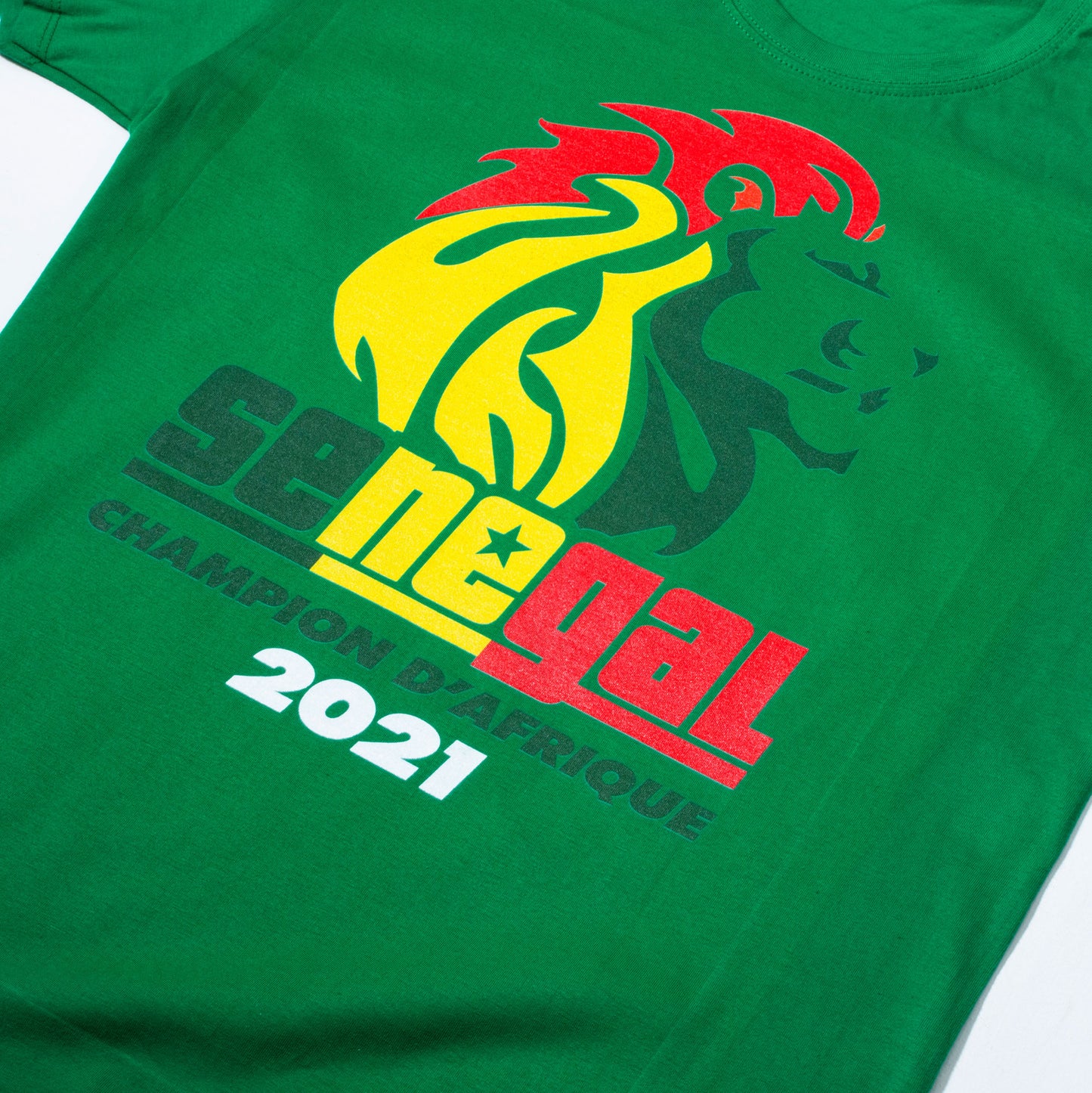 Senegal 2021 Winners KIDS T-shirt - Green