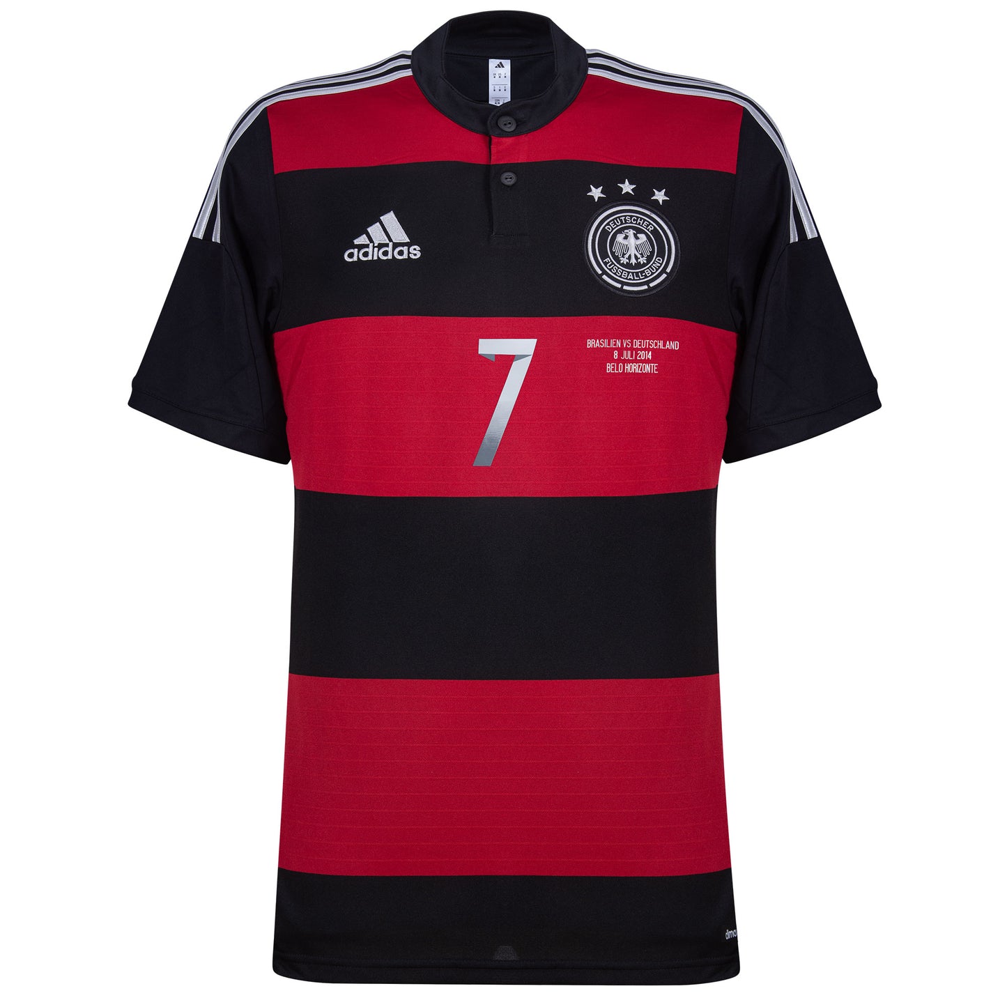 adidas Germany Away Reissue Shirt 2014 incl. Schweinsteiger 7 & WC Semi-Final Replica Printing