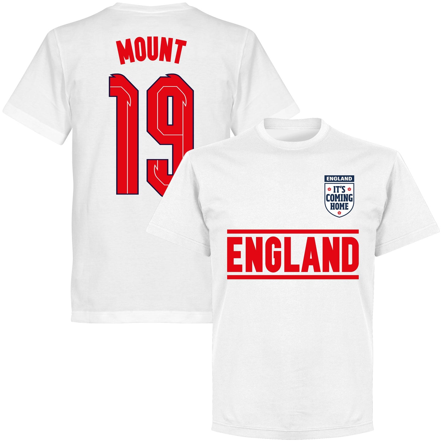 England Mount 19 Team T-shirt - White