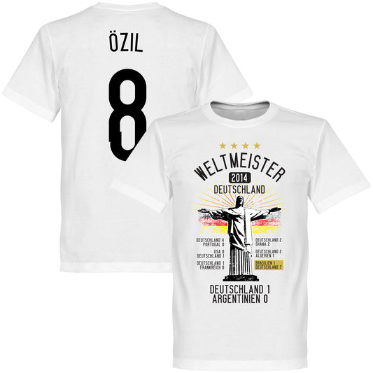 Germany Road To Victory Özil T-Shirt - White