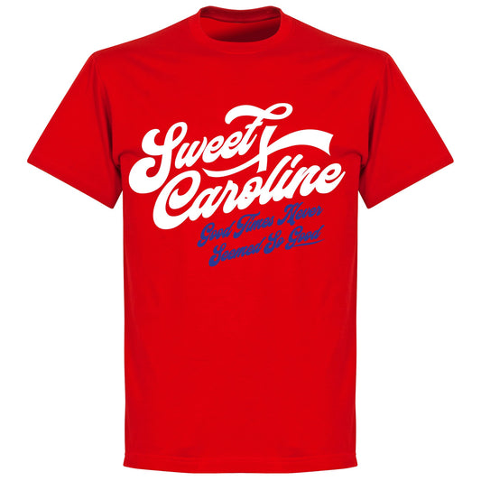 Sweet Caroline T-shirt - Red