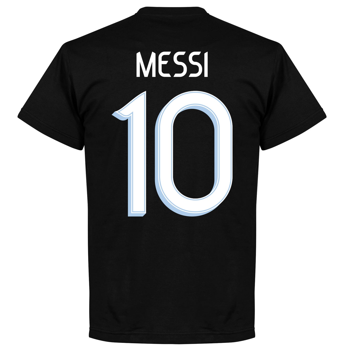 Argentina 2021 Copa America Champions Messi 10 T-shirt - Black