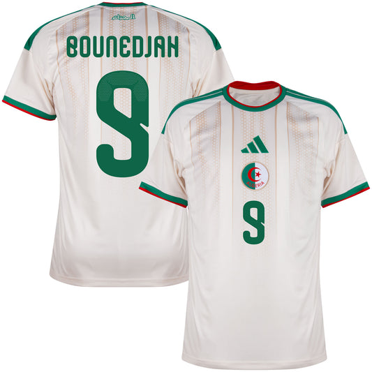 adidas Algeria Home Bounedjah 9 Shirt 2026-2027 (Official Printing)